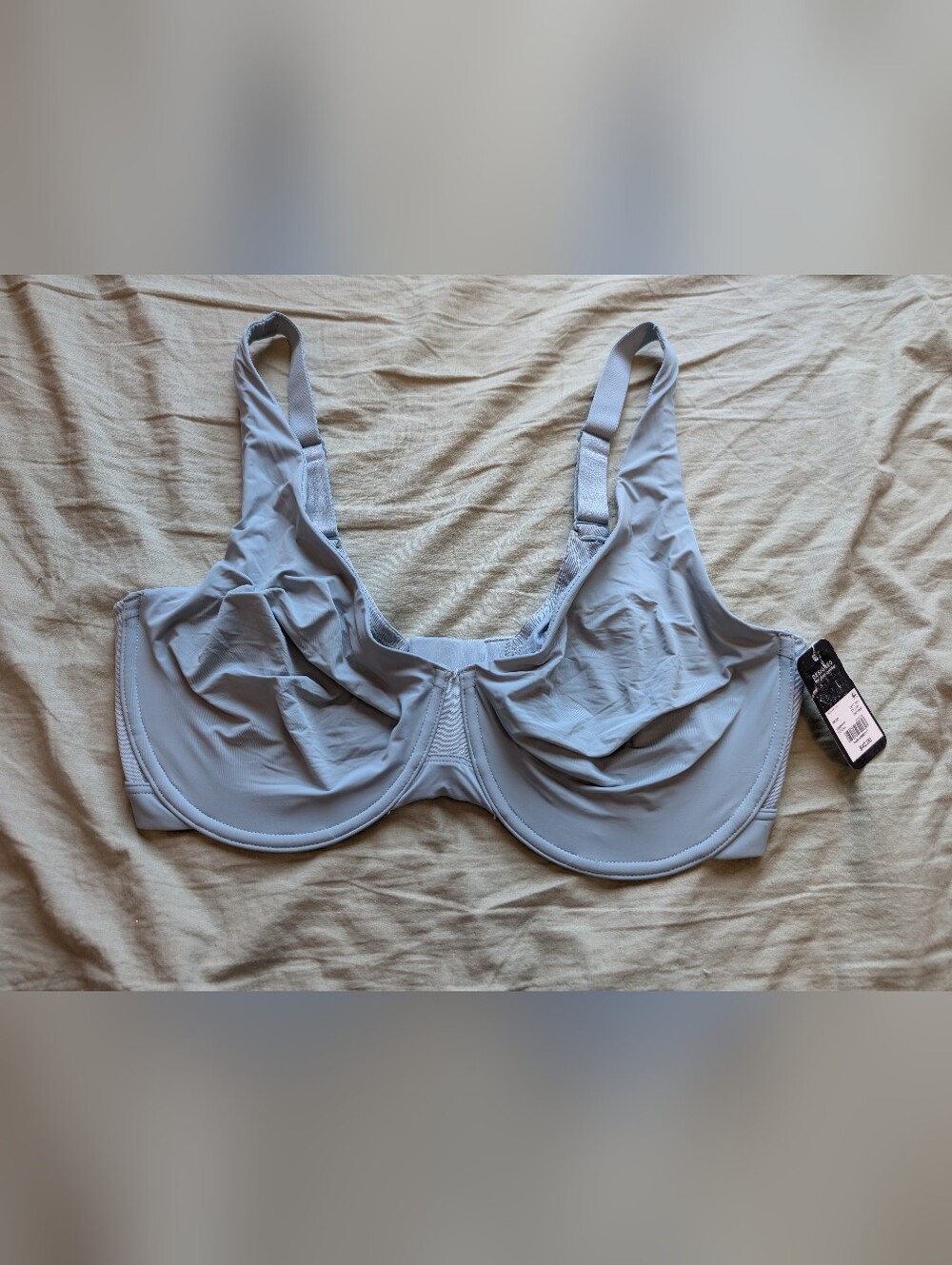NWT Modern Movement Unlined Bra 38DDD Citadel Blue